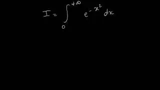 Calcul de l’intégrale de Gauss par changement de variables en coordonnées polaires