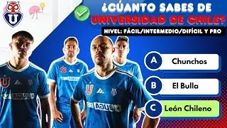 🏆¿Eres un verdadero fan de la U? Pruébalo respondiendo esta Trivia de Universidad de Chile #udechile