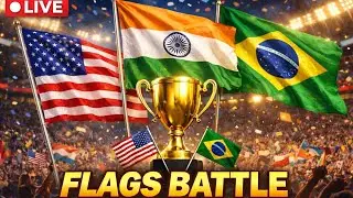 Learn World Country Flags - 2026 geography 🌍🎵🤩part5 #flags #countryflags #battleroyale
