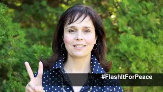 CYNTHIA DALE - #FlashItForPeace on INTERNATIONAL PEACE DAY (September 21st)