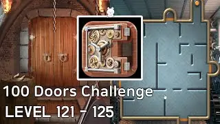 100 Doors Challenge Level 121 122 123 124 125 Walkthrough (Protey Apps)