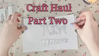 Huge Crafty Haul From Temu. Part Two!
