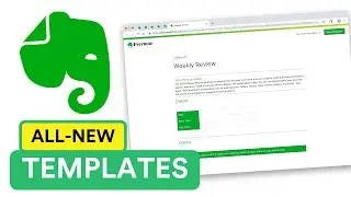 The new Evernote Templates
