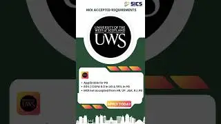 Study at UWS West of Scotland &ndash; London Campus #studyinuk