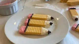 Sugar Wafer Pencil Cookies