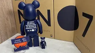 玩具開箱 unboxing bearbrick NN07 100% 400% 1000% be@rbrick medicom toy 馬來西亞 多倫多 香港 開箱 英國 溫哥華 nno7 澳洲 悉尼