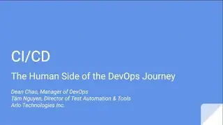 CI/CD - The Human Side of the DevOps Journey