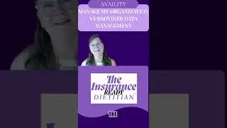 Demystifying Availity:  Manage My Organization vs Provider Data Management