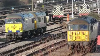 Shunting and moves Action around Eastleigh Works & Yards | 04.02.26