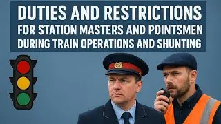 Shunting Safety Rules for Station Masters & Pointsmen | Complete Explanation