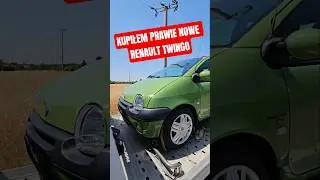 PRZEBIEG 24 TYS. KM. PRAWIE NOWE RENAULT TWINGO #szafran #motoryzacja #fiat126p #renault #twingo