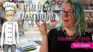 Illustrerar barnbok del 2 karakt&auml;rer och manusl&auml;sning