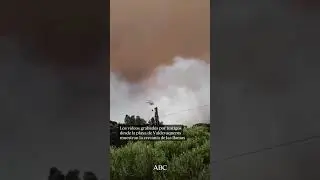 Las impactantes im&aacute;genes del incendio de Tarifa
