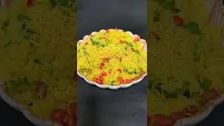 Sev Khamani  #shorts #food #recipe #melodiousbites #sevkhamani #khamandhokla