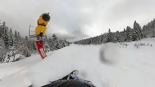 Piste Bonascre en Snowboard &ndash; Ax 3 Domaines | POV GoPro Max 360