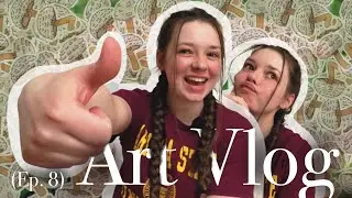 Making Stickers the Hard Way | Art Vlog (Ep. 8) Susrooms