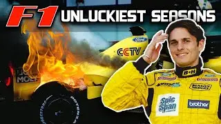 F1 Unluckiest Seasons - Giancarlo Fisichella's Fire Engulfed 2003 (Jordan-Ford EJ13)