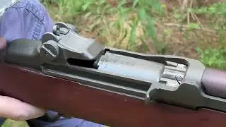Shooting an M1 Garand rifle in slow motion