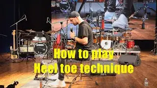 How to play Heel Toe technique?