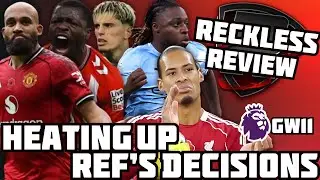 Liverpool Below Man Utd?! | Arsenal Drop Points | City Close in | Reckless Review Show