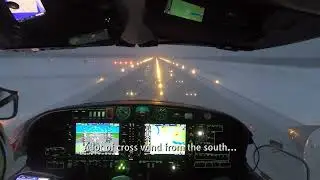 SE-MLR, DA42-VI - IFR Approach to R07 at Luebeck-Blankensee Airport, with low visibility