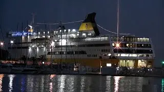 Retour de Corse bateau de l'île Rousse à Toulon