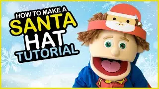 Printable Santa Hat Template - Christmas Printable Crafts for Kids - Santa Craft Ideas