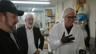 Marcus Lemonis tours Popinsanity's Kitchen and tries some gourmet flavors