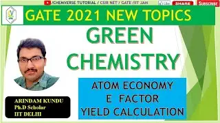 GREEN CHEMISTRY| NEW TOPIC GATE 2021