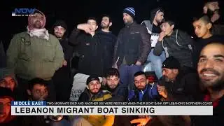 Two dead, 200 rescued in Lebanon migrant boat sinking