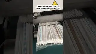 bulk straw packaging machine，How about wrapping paper straw?