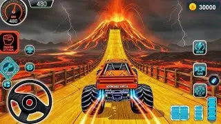 MONSTER TRUCK MEGA RAMP STUNTS - Extreme Racing Challenge 2025 - Android Gameplay #2 