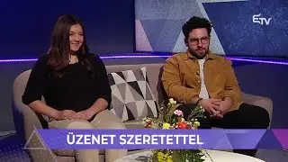 Sárdi Tiffany és Sárdi Tamás, a Hiding Place zenészei az Üzenet szeretettel műsorban