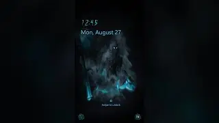 Galaxy Premium Theme - Reaper Animated Lockscreen