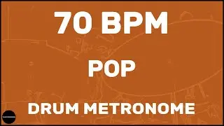 Pop | Drum Metronome Loop | 70 BPM