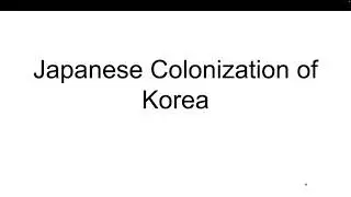 Japanese colonization