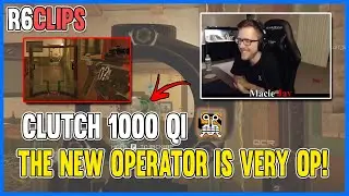 AMAZING CLUTCH FROM MACIE JAY WITH NEW OPERATOR - R6 STREAM HIGHLIGHTS | BEST OF SIEGE
