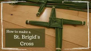 How to make a St. Brigid's Cross