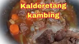 Kalderetang kambing Recipe+story time||Filipino Food || Filipina in Turkey