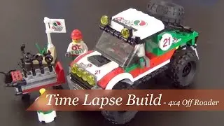 Time Lapse Build - Lego City 4x4 Off Roader Set #60115