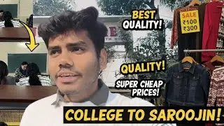 Aaj sarojini market chale gaye 🛒🛍️