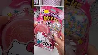 Hello Kitty Mix&rsquo;ems Slimygloop Slime Mixing! #asmr #slime #blindbag