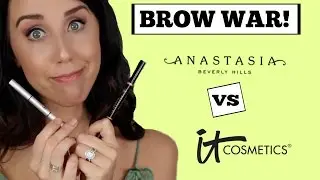 Anastasia Brow Definer vs It Cosmetics Universal Brow Powder | Thursday Throwdown!