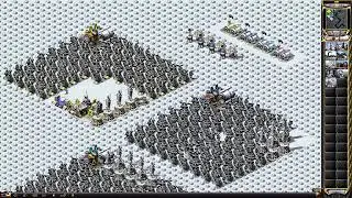Winning Tower Defense with only 3 players #CnCNet Red Alert 2