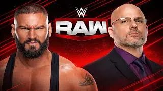 RAW Showdown: Bron Breakker vs Adam Pearce | WWE 2K25