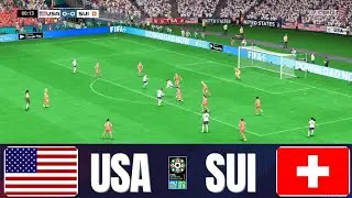FIFA 23 - USA vs. Switzerland - FIFA Women's World Cup 2023 - PS5 Gameplay [4K]