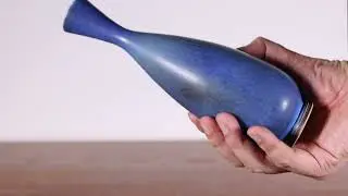 Berndt Friberg（ベルント・フリーベリ）瑠璃釉花器