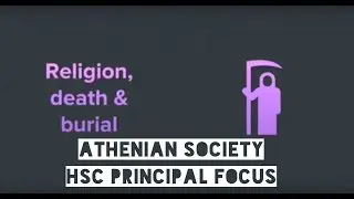 Athenian Society in the time of Pericles: HSC Principal Focus