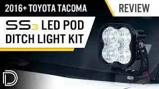 Low-Profile Ditch Light Bracket Kit for 2016-2023 Tacoma | Diode Dynamics