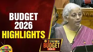 Budget 2026 Highlights | FM Nirmala Sitharaman Budget Speech | Union Budget 2026-27 | Mango News
